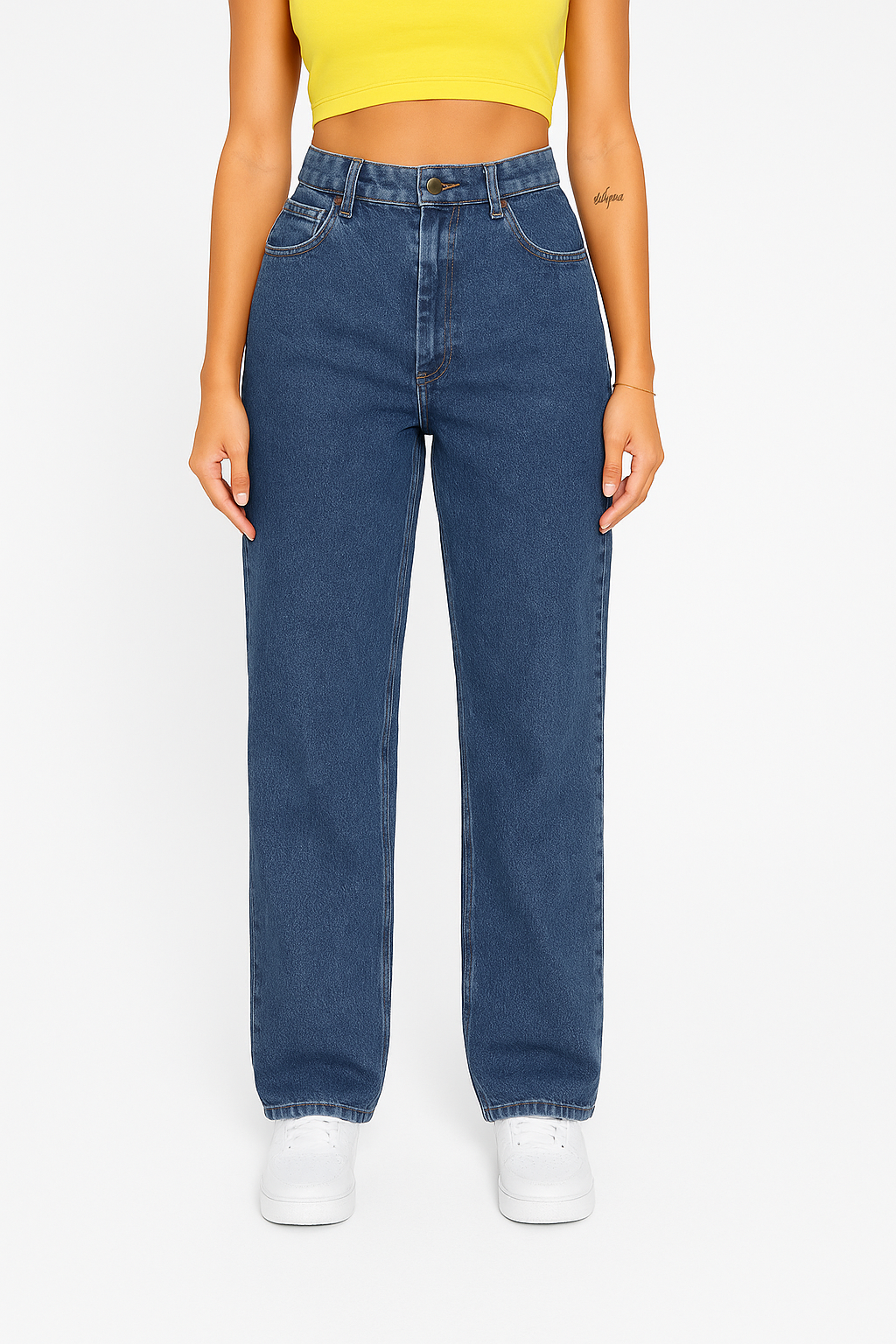 Solvyn Signature Dark Wash Straight Fit Denim
