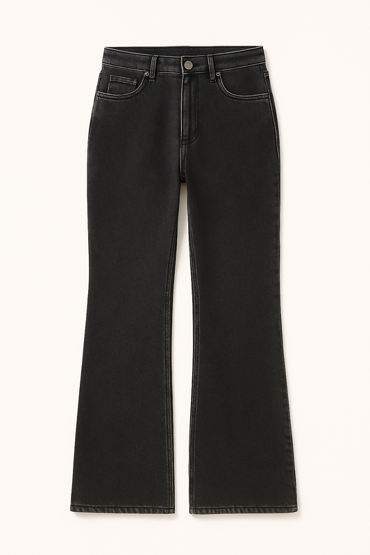 Solvyn’s Signature Charcoal Luxe Bellbottom