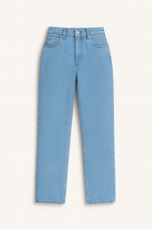 Solvyn Signature Arctic Blue Straight Fit Denim
