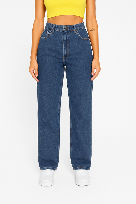 Solvyn Signature Dark Wash Straight Fit Denim