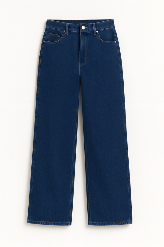 Solvyn Signature Dark Wash Straight Fit Denim